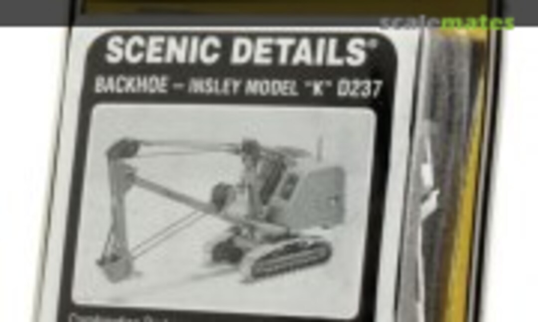 Back Hoe (Insley Model K) (Woodland Scenics D237)