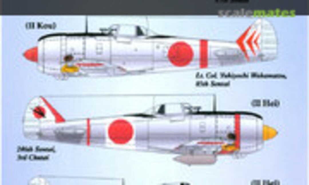 1:48 Nakajima Ki-44 Part 1 (Lifelike Decals 48-036J) 48-036J