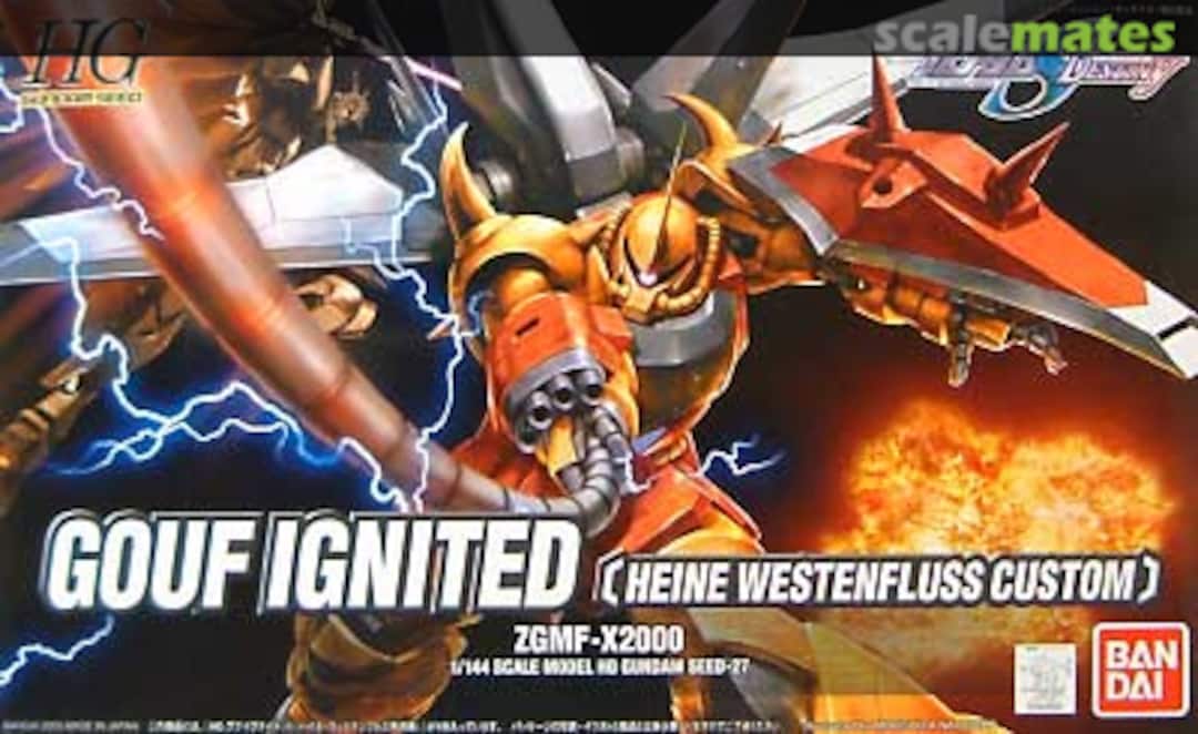Boxart ZGMF-X2000 Gouf Ignited (Heine Westenfluss Custom) 0134103 Bandai Boxart ZGMF-X2000 Gouf Ignited (Heine Westenfluss Custom) 0134103 Bandai
