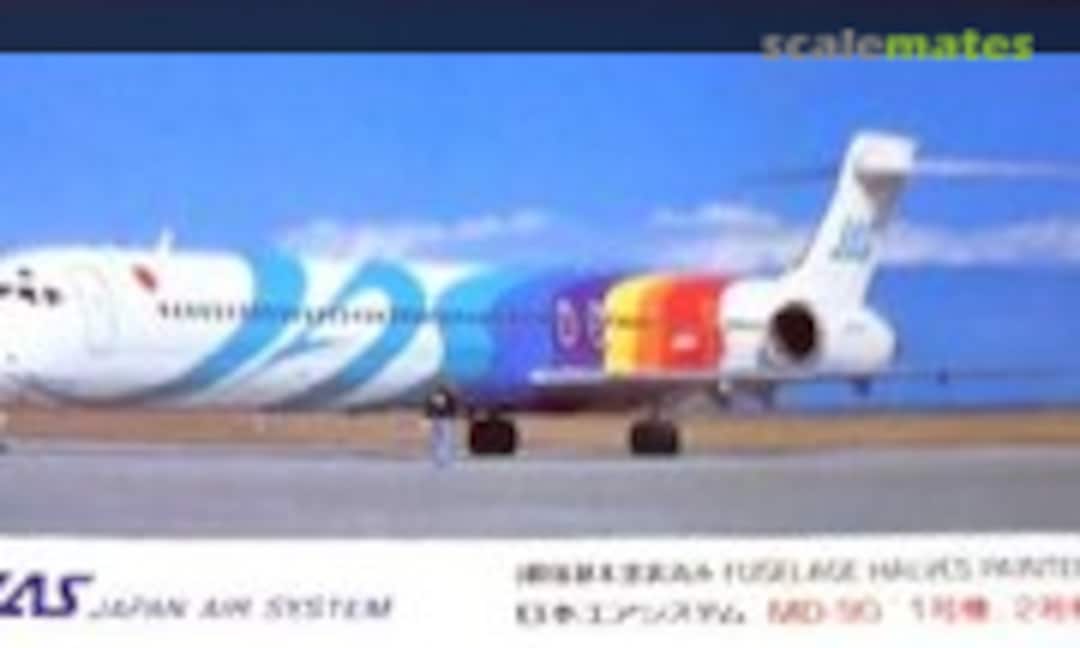 1:200 MD-90: JAS &quot;1st &amp; 2nd Aircraft&quot; (Hasegawa 61708)