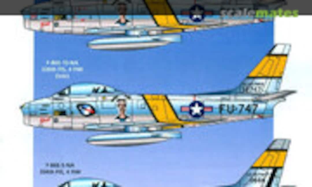 1:48 F-86 Sassy Sabres Part 1 (Pyn-Up Decals PYND48033) PYND48033