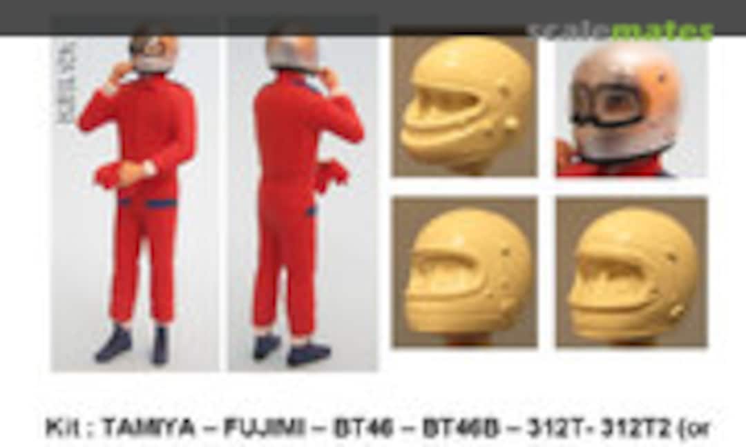 1:20 Driver Figure Lauda, Regazzoni, Watson (GF Models GF-20-034) GF-20-034