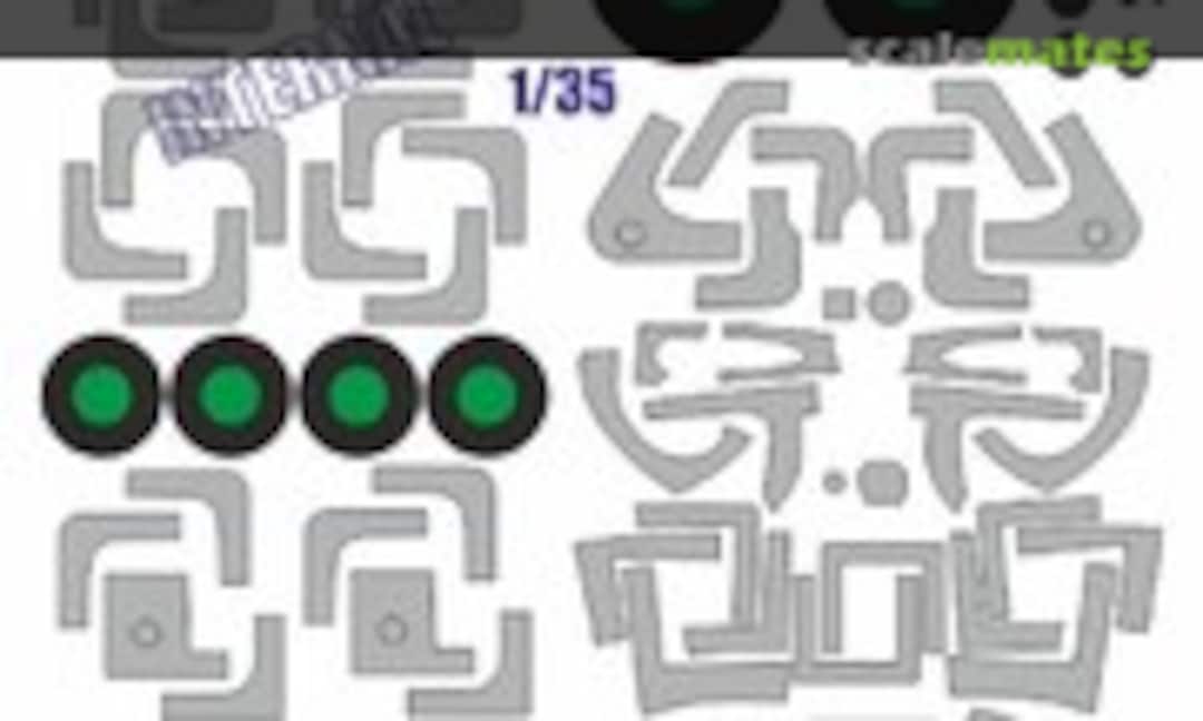 1:35 SH-60B paint masks (KAV models KAV M35 109) KAV M35 109