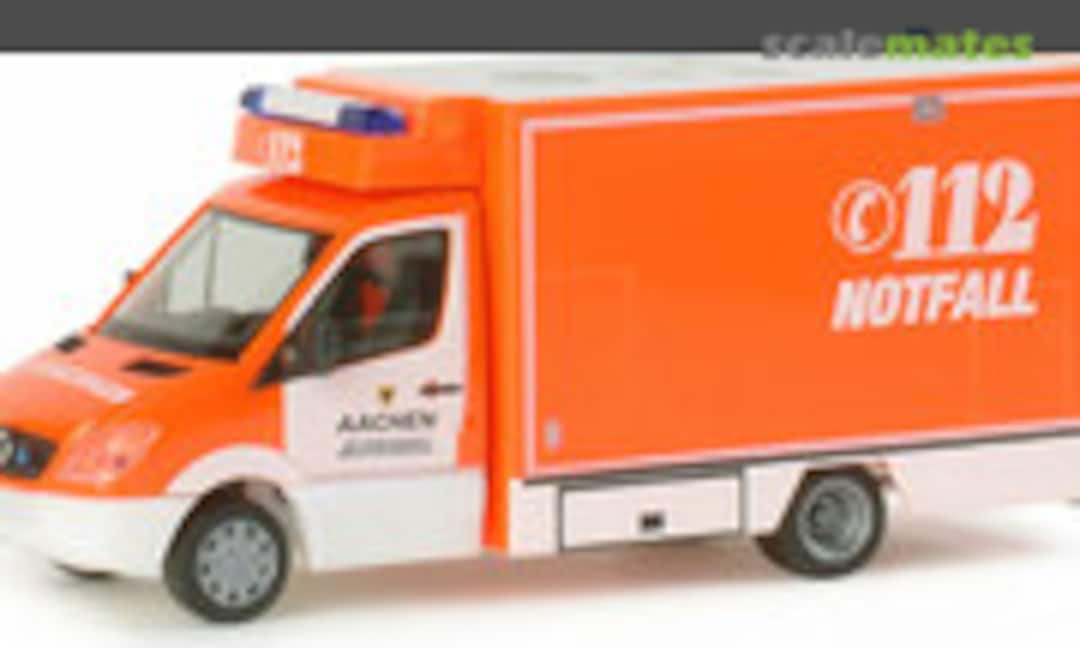 1:87 Mercedes Benz Sprinter Fahrtec RTW Feuerwehr Aachen (Herpa 291194)