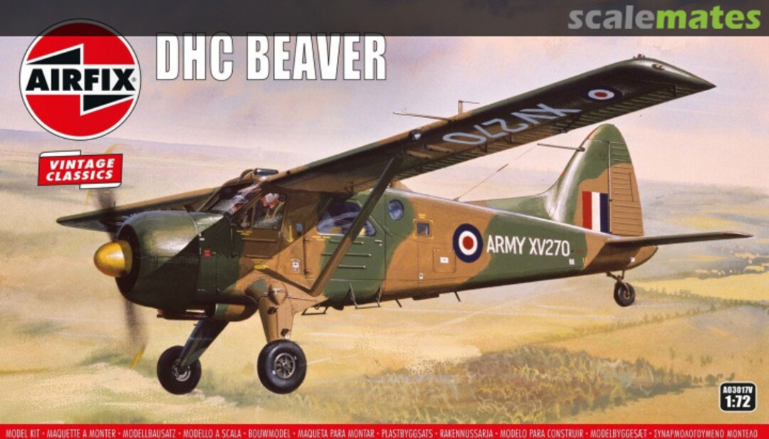 Boxart DHC Beaver A03017V Airfix Boxart DHC Beaver A03017V Airfix