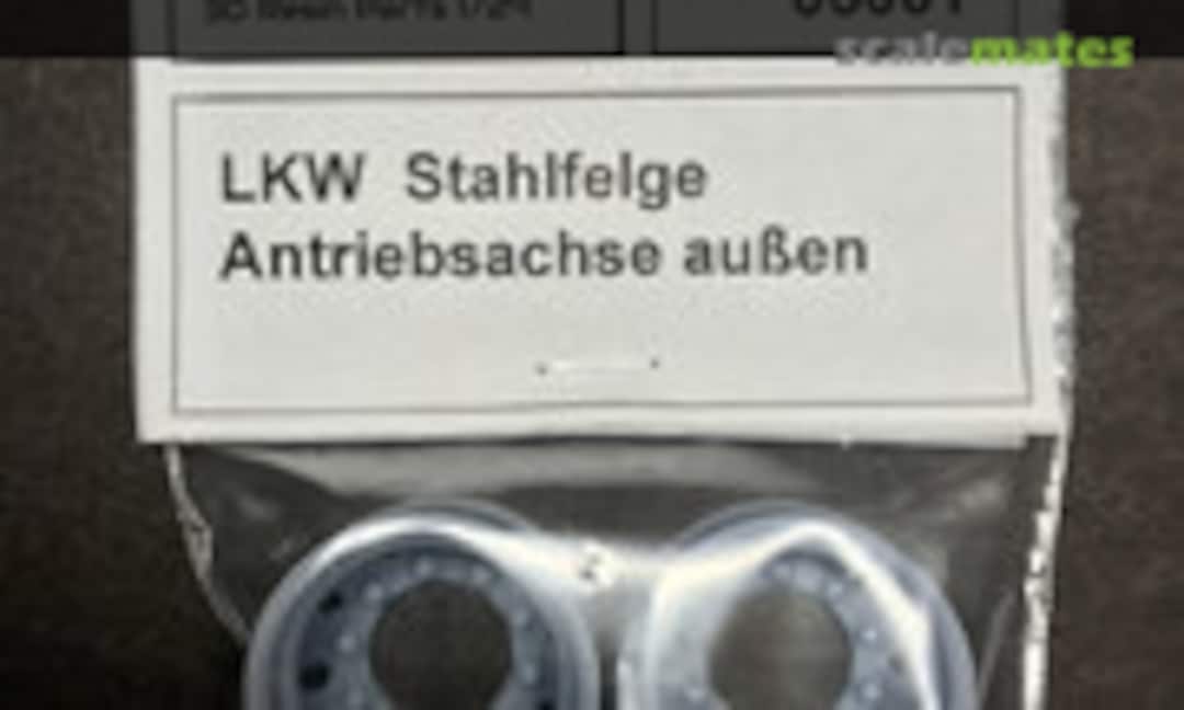 1:24 LKW Stahlfelge Antriebsachse auBen (Theima 05001) 05001