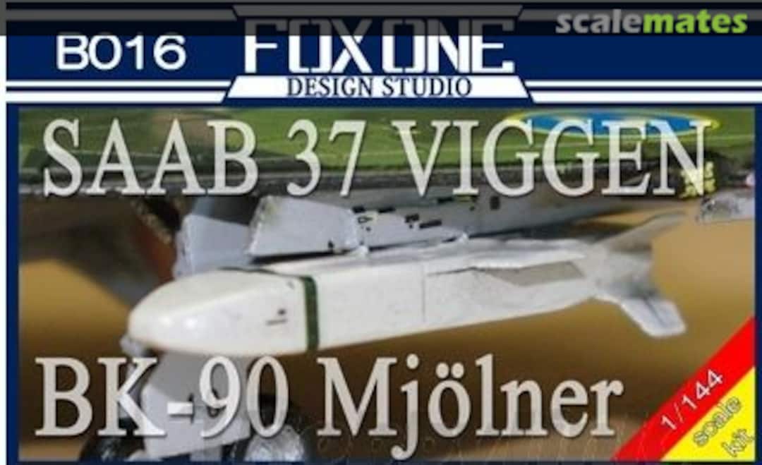 Boxart SAAB AJ37 VIGGEN BK-90 Cluster Bomb B016 FoxOne Design Studio Boxart SAAB AJ37 VIGGEN BK-90 Cluster Bomb B016 FoxOne Design Studio