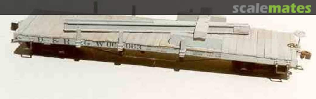 Boxart Idler Flat for D&RGW Derrick - OP RGM-3030 Rio Grande Models Boxart Idler Flat for D&RGW Derrick - OP RGM-3030 Rio Grande Models