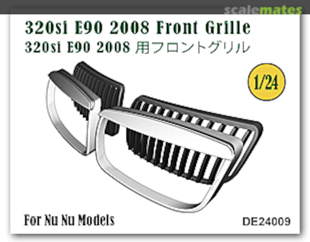 Boxart 320si E90 2008 Front grille DE24009 Fat Frog Scale Models Boxart 320si E90 2008 Front grille DE24009 Fat Frog Scale Models