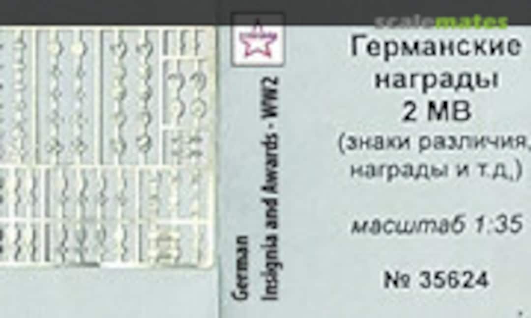 1:35 German Insignia and Awards - WW2 (Interavia 35624) 35624