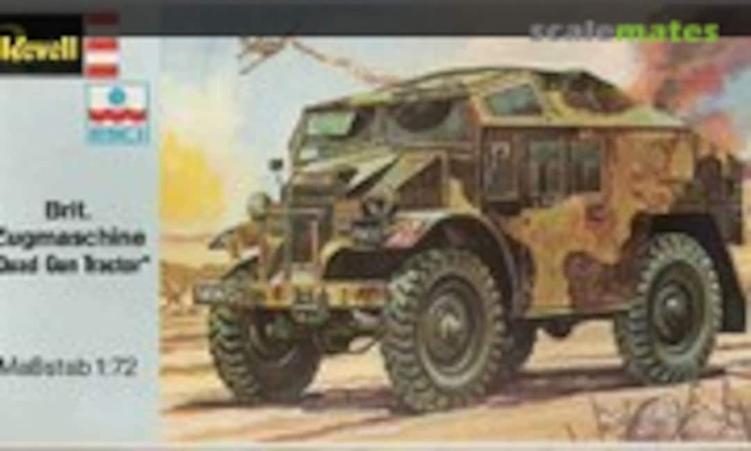 1:72 Brit. Zugmaschine &quot;Quad Gun Tractor&quot; (Revell/ESCI H-2342)