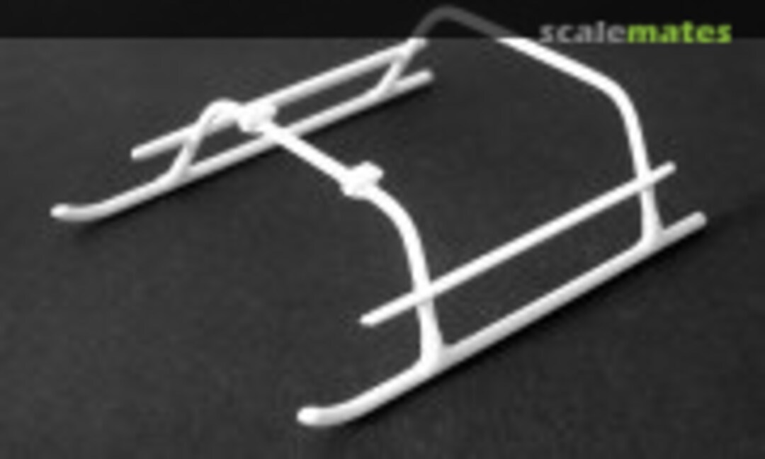 1:32 Bell 206 - raised landing gear with step (Heli Scale Quality Bell206/32/2-3) Bell206/32/2-3