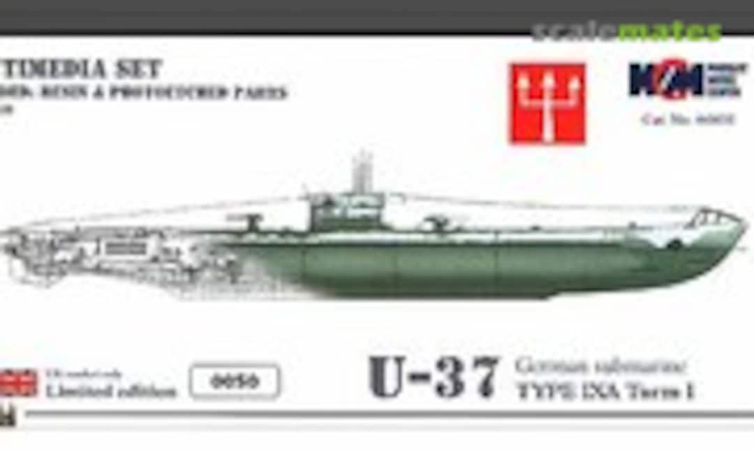 U-37 Type IXA Turm I German Submarine -Multimedia Set (Mirage Hobby 440033)