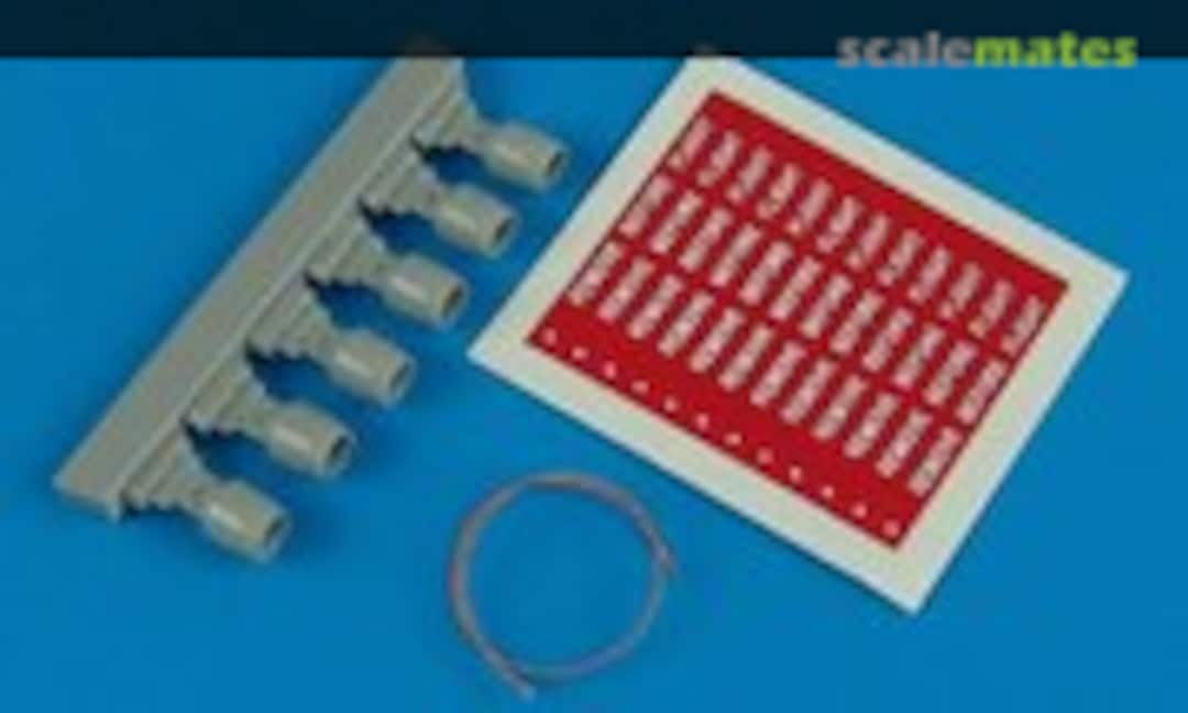 1:32 AIM 9 L/M/N Seeker head cover with R.B.F flags (Aerobonus 320 001) 320 001