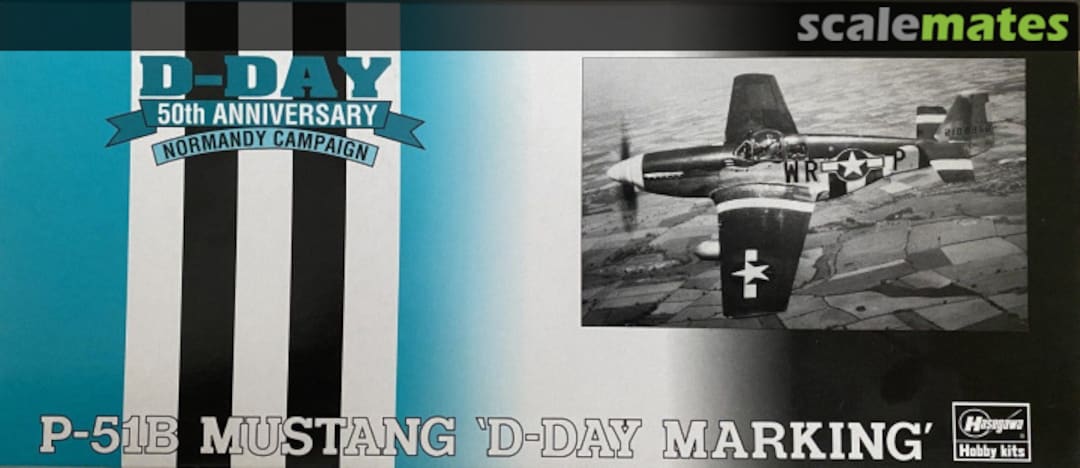 Boxart P-51B Mustang `D-Day Marking´ 51628 Hasegawa Boxart P-51B Mustang `D-Day Marking´ 51628 Hasegawa