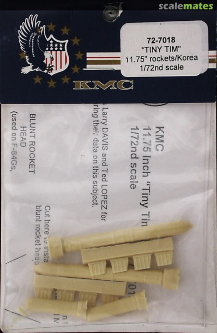 Boxart ‘Tiny Tim’ 11,75" Rockets / Korea 72-7018 KMC Boxart ‘Tiny Tim’ 11,75" Rockets / Korea 72-7018 KMC