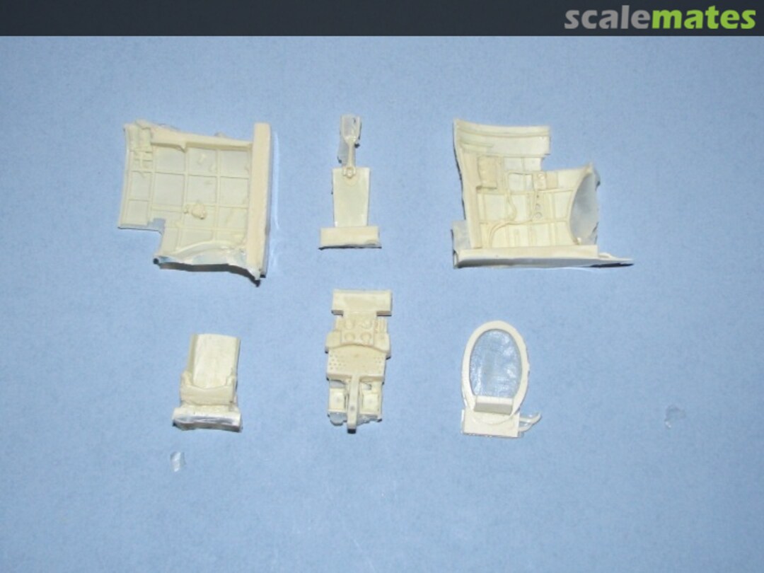 Boxart F9C Sparrowhawk cockpit for Williams Brothers kit. LSM 30457 Lone Star Models