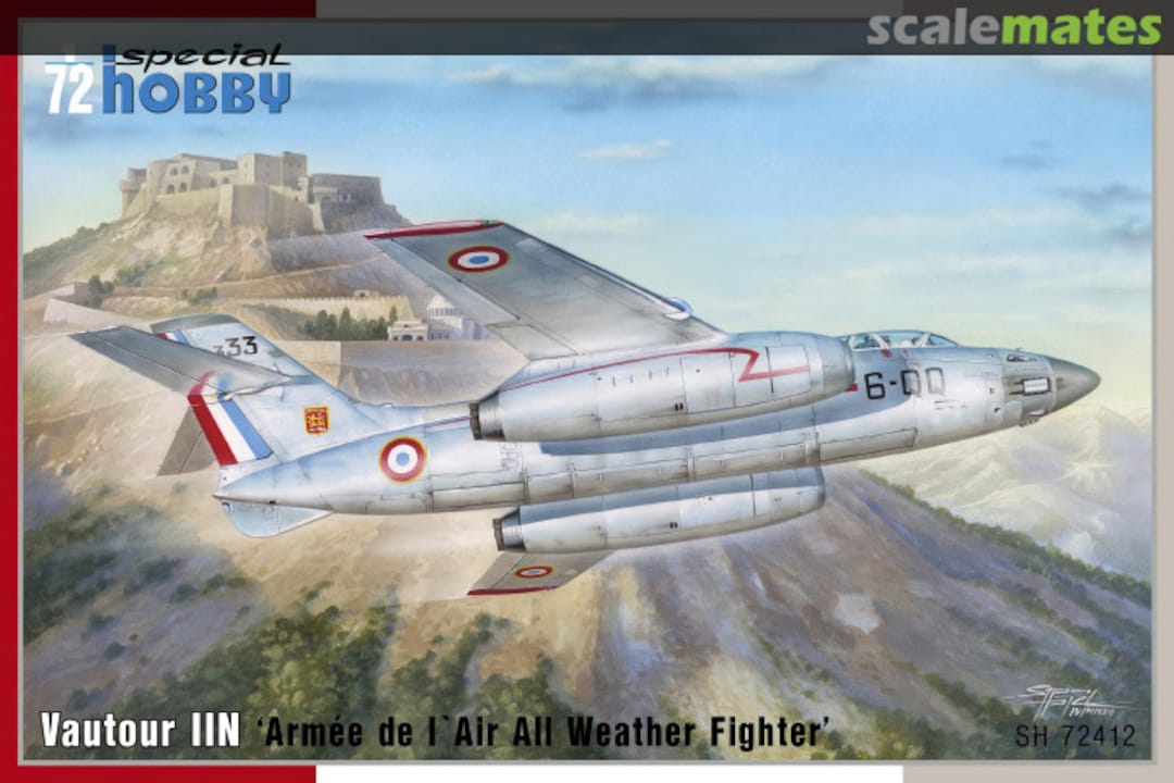 Boxart Vautour II SH72412 Special Hobby Boxart Vautour II SH72412 Special Hobby