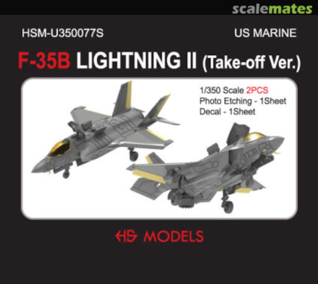 Boxart F-35B Lightning II HSM-U350077S HS Models Boxart F-35B Lightning II HSM-U350077S HS Models