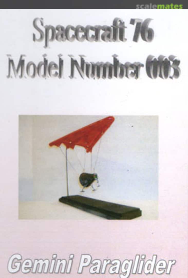 Boxart Gemini Paraglider 003 Spacecraft 76 Boxart Gemini Paraglider 003 Spacecraft 76