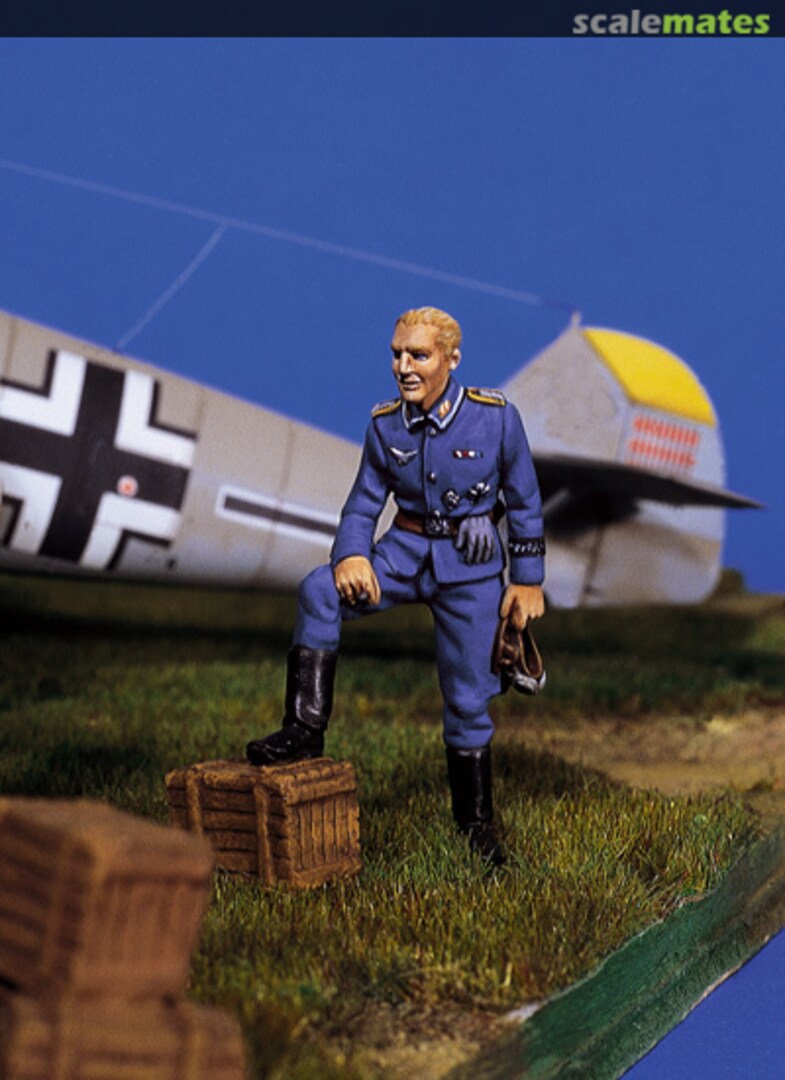 Boxart German pilot at rest I SW-05 Andrea Miniatures Boxart German pilot at rest I SW-05 Andrea Miniatures