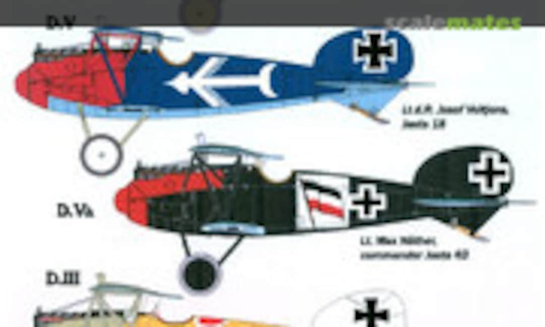 1:48 Albatros D.III/V (Lifelike Decals 48-040J) 48-040J