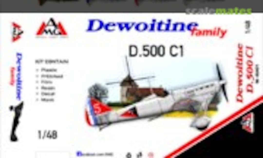 1:48 Dewoitine D.500 C1 (AMG 48401)