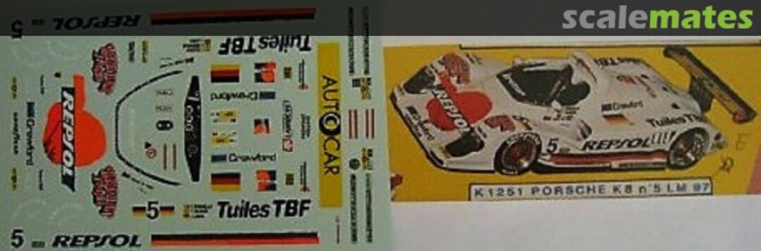 Boxart Kremer-Porsche K8 #WSC 02 "REPSOL" K1251 Provence Moulage Boxart Kremer-Porsche K8 #WSC 02 "REPSOL" K1251 Provence Moulage