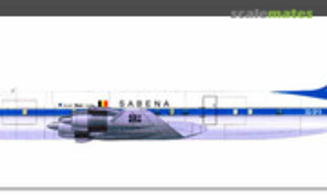 Douglas DC-7C Seven Seas (Welsh Models SL170P)