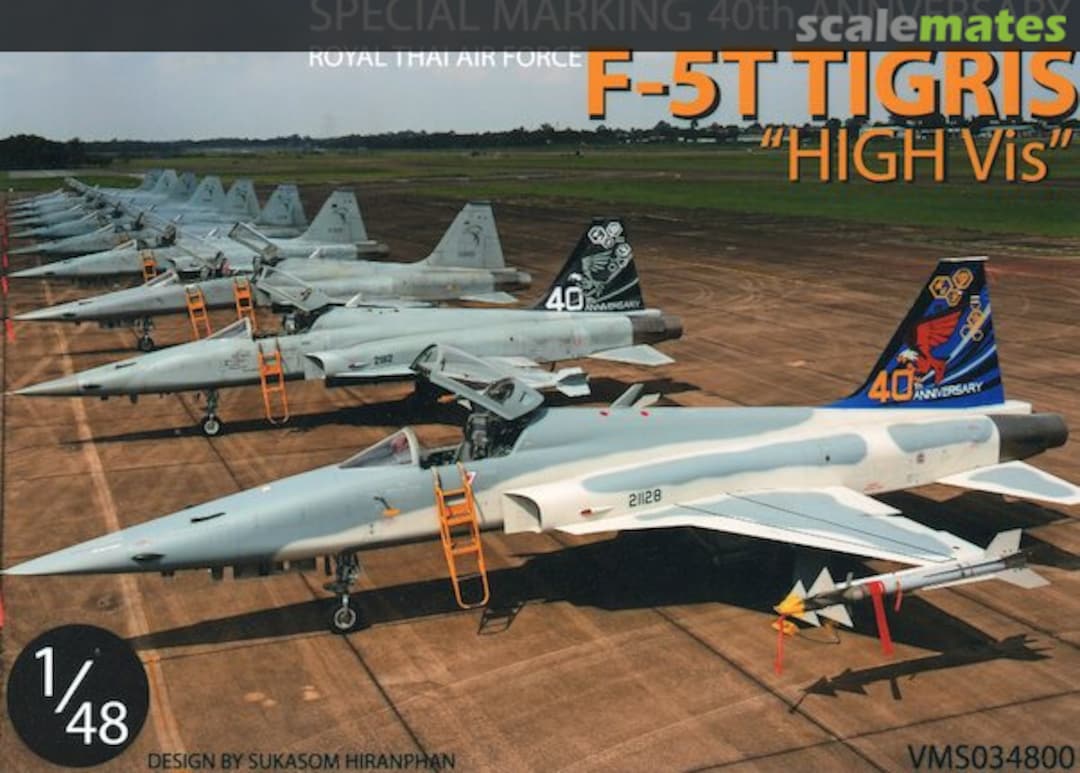 Boxart F-5T Tigris - Royal Thai Air Force VMS0348001 Veha Maestro Decals Boxart F-5T Tigris - Royal Thai Air Force VMS0348001 Veha Maestro Decals