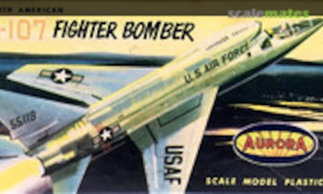1:114 North American F-107 Fighter-Bomber (Aurora 295-29) 295-29