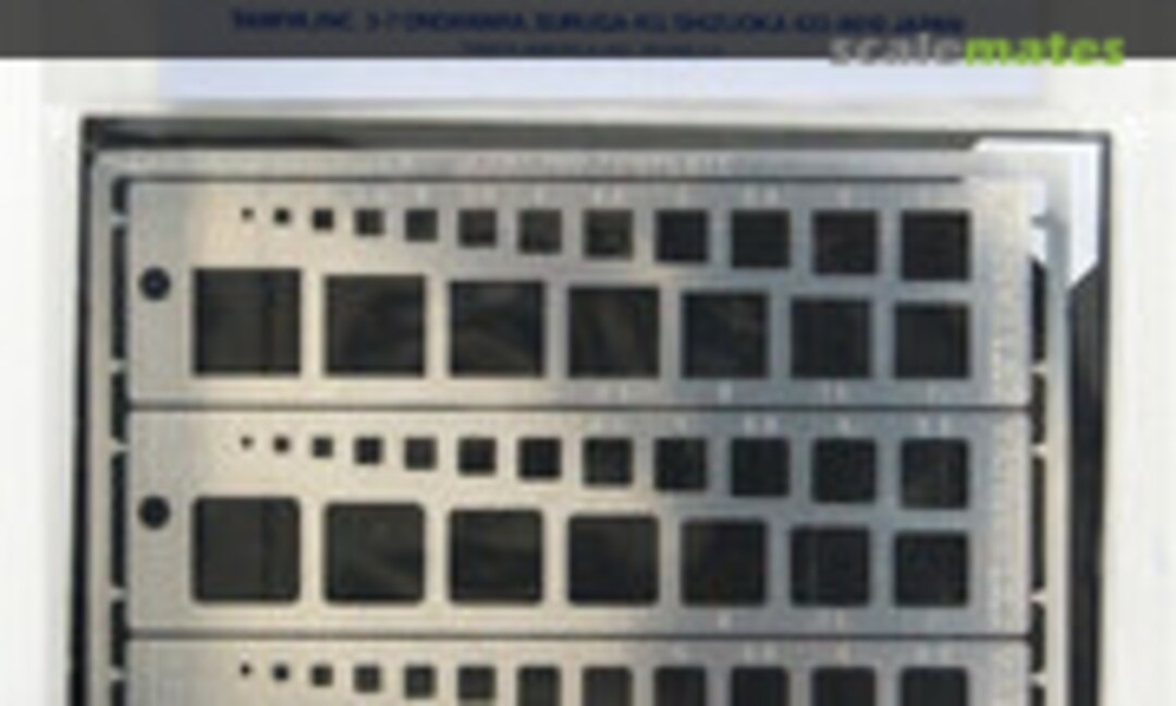 No Modelling Template (Square, 1-10mm) (Tamiya 74156) 74156