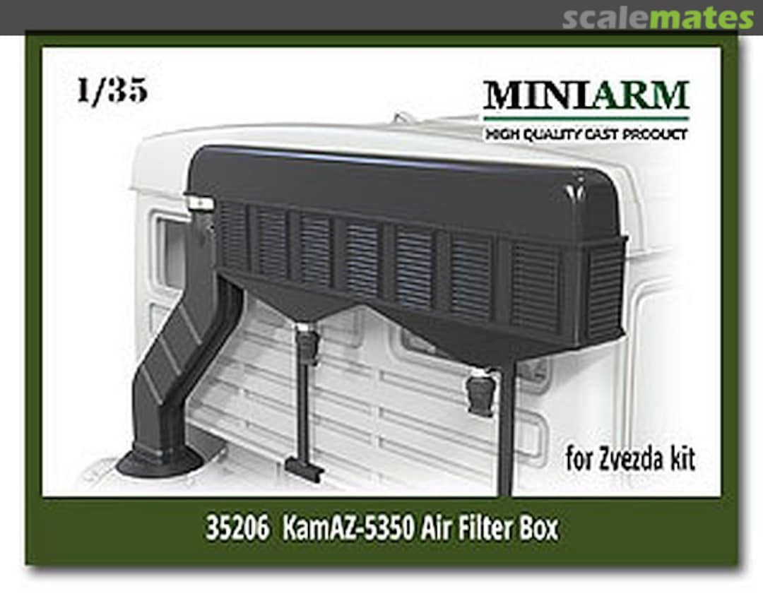 Boxart Air filter box for KamAZ-5350 35206 Miniarm Boxart Air filter box for KamAZ-5350 35206 Miniarm