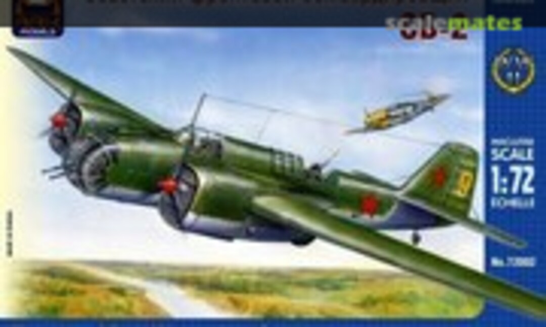 1:72 Tupolev SB-2 Katyuska (Ark Models 72002)