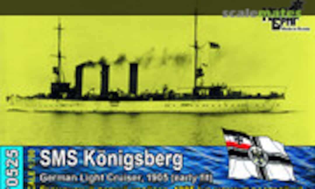 1:700 SMS Königsberg - 1905 (Early Fit) (Combrig 70525) 70525