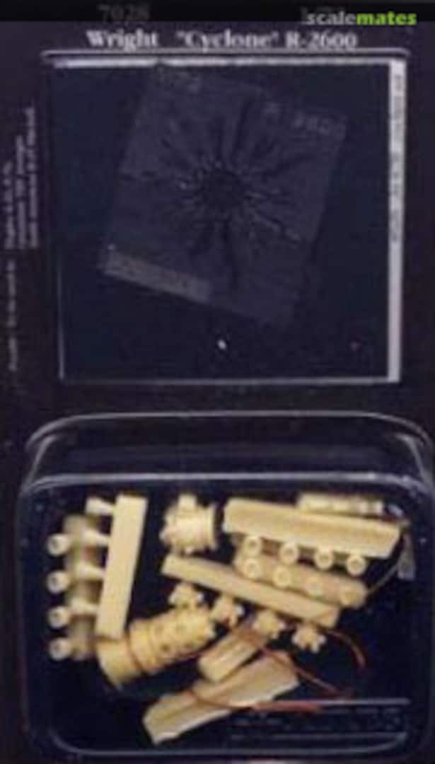 Boxart U. S. Radial Engine R-2600 Cyclone 7028 Aires Boxart U. S. Radial Engine R-2600 Cyclone 7028 Aires