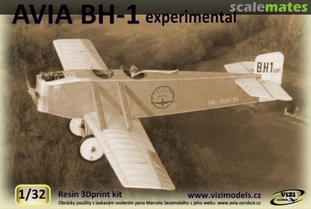 Boxart Avia BH-1 Experimental VZ32004 ViZi models Boxart Avia BH-1 Experimental VZ32004 ViZi models