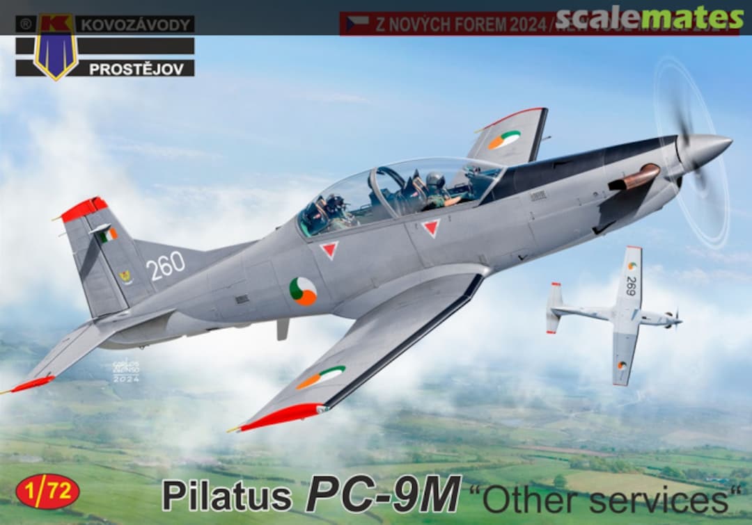 Boxart Pilatus PC-9M KPM0469 Kovozávody Prostějov Boxart Pilatus PC-9M KPM0469 Kovozávody Prostějov