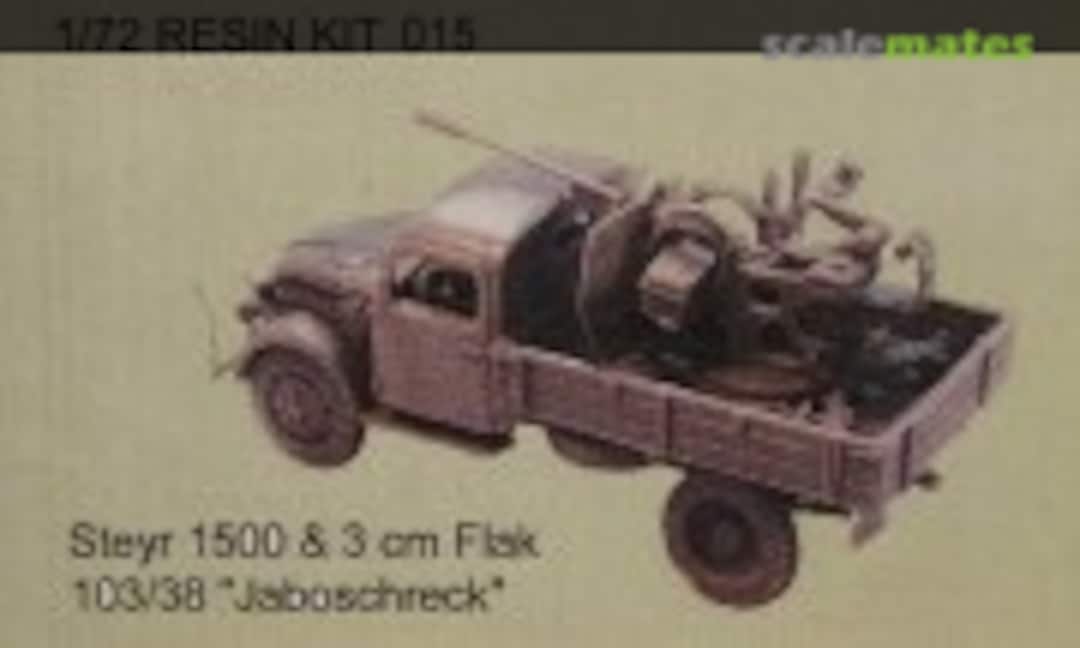 Steyr 1500 &amp; 3cm Flak 103/38 &quot;Jaboschreck&quot; (WSW Modellbau 015)