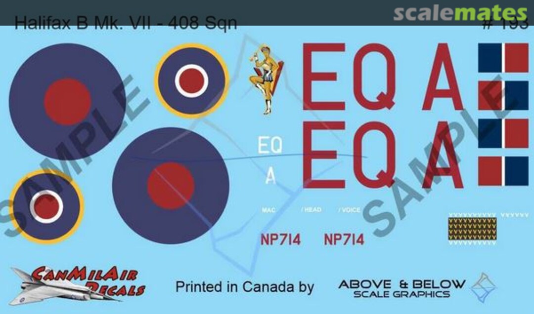 Boxart Handley Page Halifax B Mk.VII 193 Above & Below Graphics Boxart Handley Page Halifax B Mk.VII 193 Above & Below Graphics