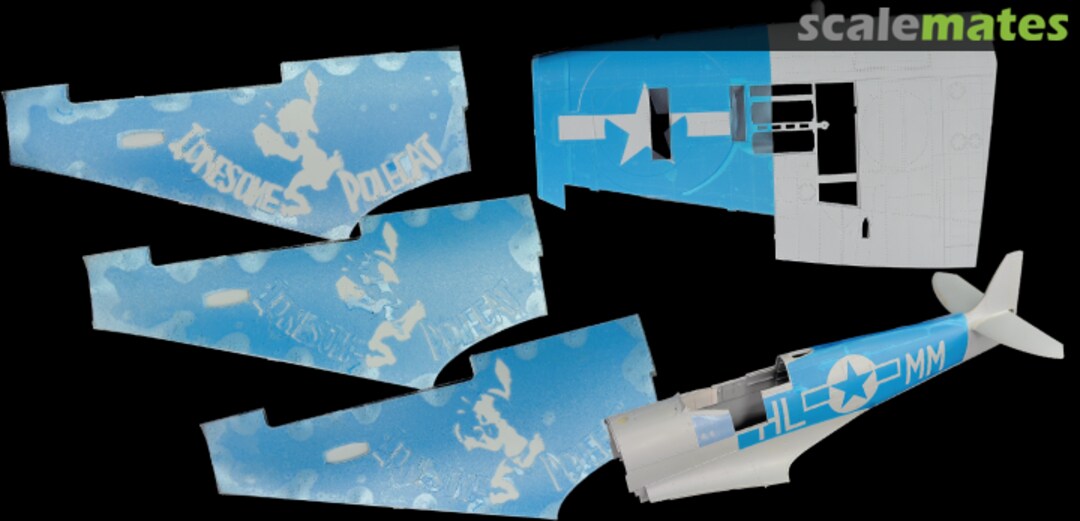 Boxart Spitfire VIII "Lonesome Polecat" Comprehensive Masks HAD24009 Hawaiian Air Depot