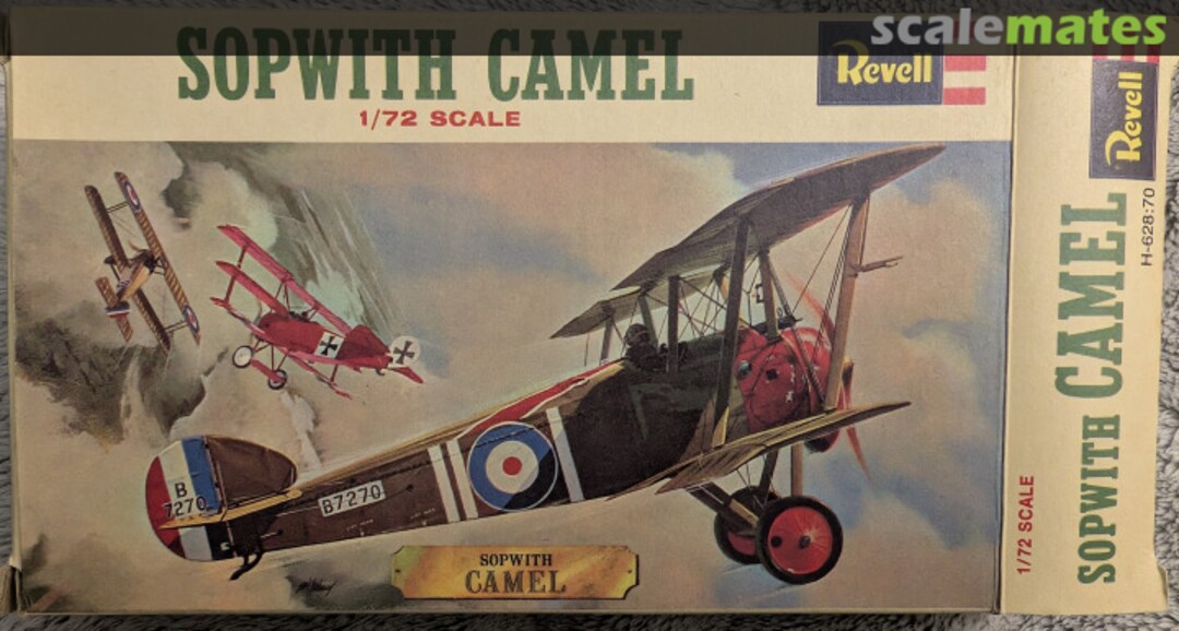 Boxart Sopwith Camel H-628:70 Revell Boxart Sopwith Camel H-628:70 Revell