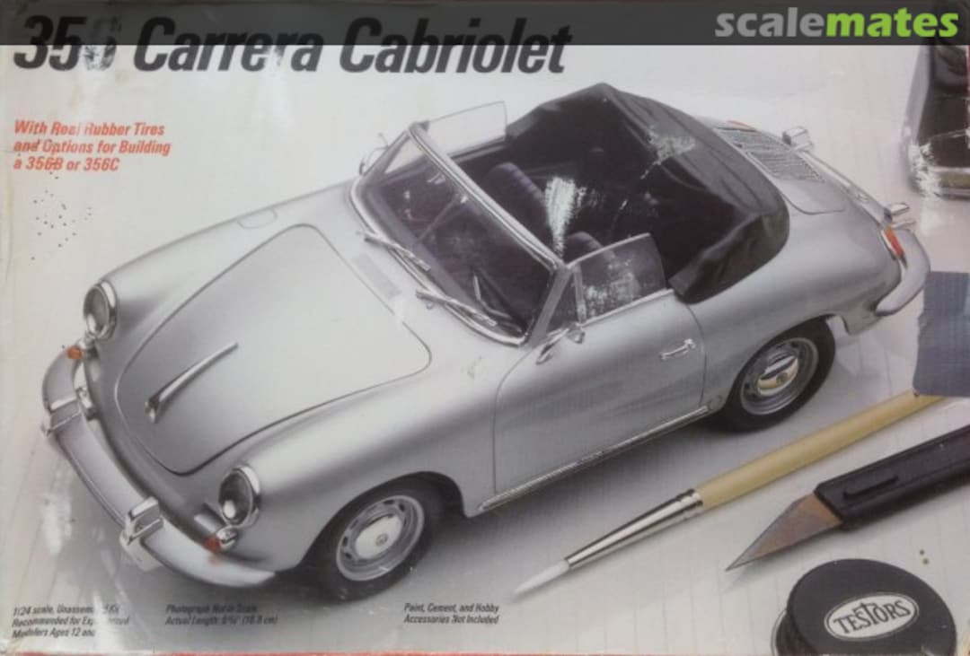 Boxart 356 Carrera Cabriolet 357 Testors Boxart 356 Carrera Cabriolet 357 Testors