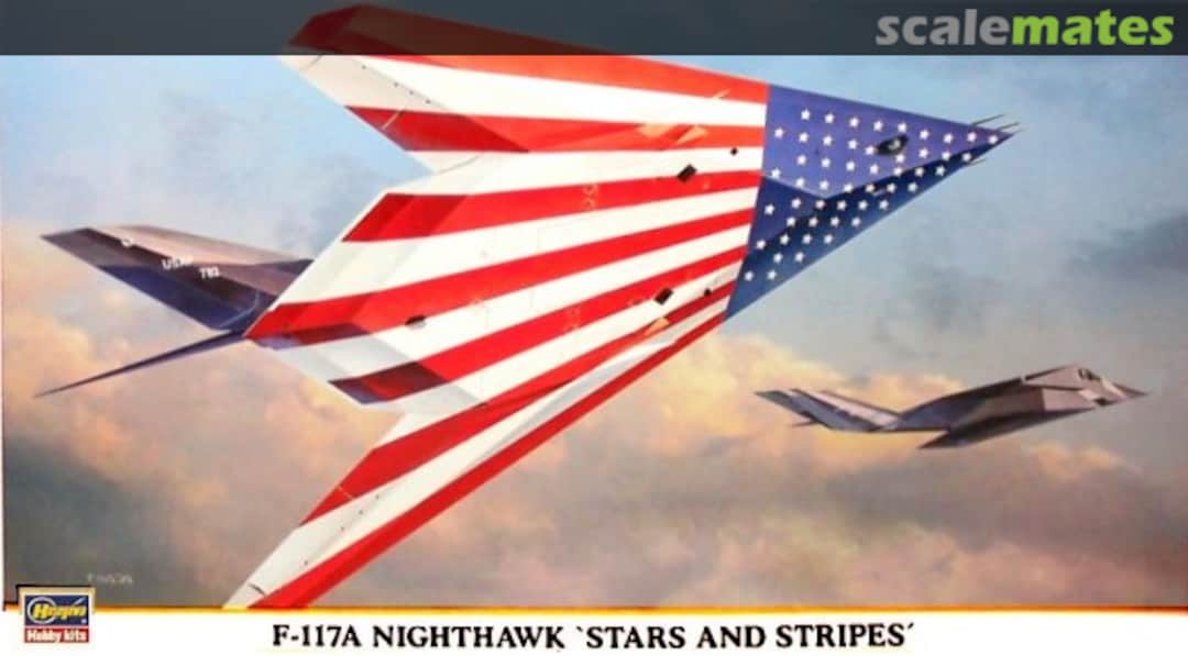 Boxart F-117A Nighthawk `Stars and Stripes´ 00066 Hasegawa Boxart F-117A Nighthawk `Stars and Stripes´ 00066 Hasegawa