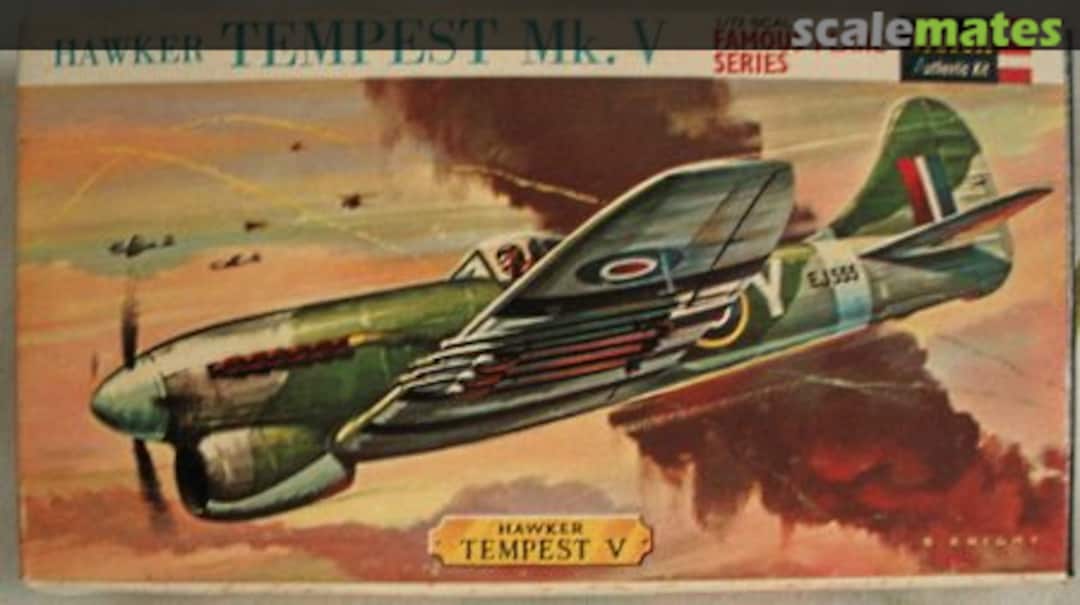 Boxart Hawker Tempest Mk.V H-620 Revell (Great Britain)