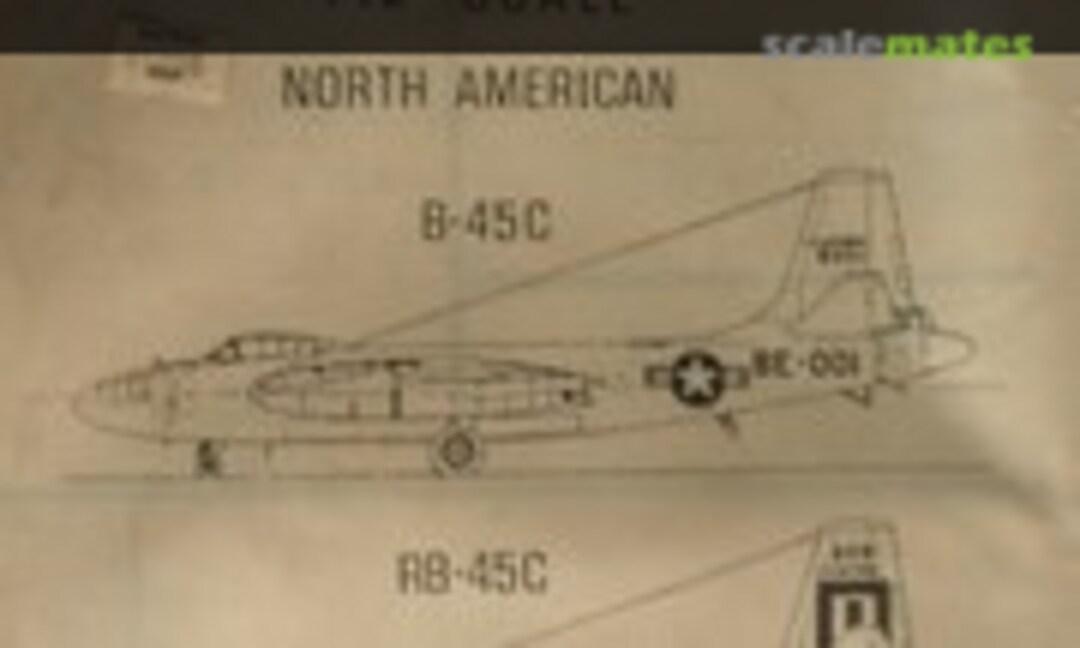 1:72 North American B-45/RB-45 (Aeroform 72001) 72001