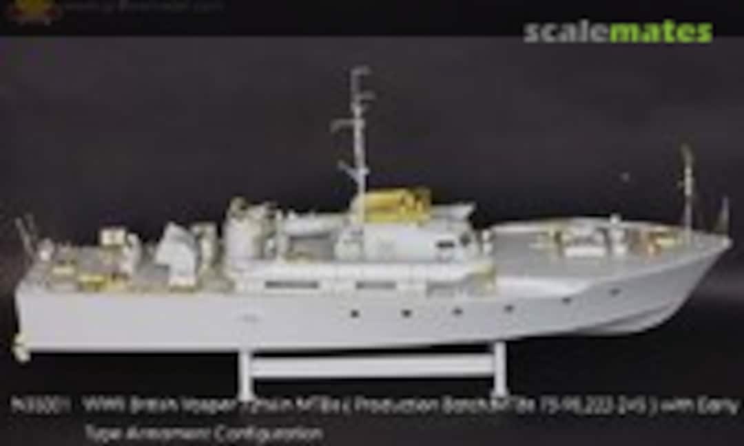 1:35 Vosper 72ft 6in MTBs (MTBs 73-98, 222-245) w/ Early Type Armament Config. (Griffon Model N35001) N35001