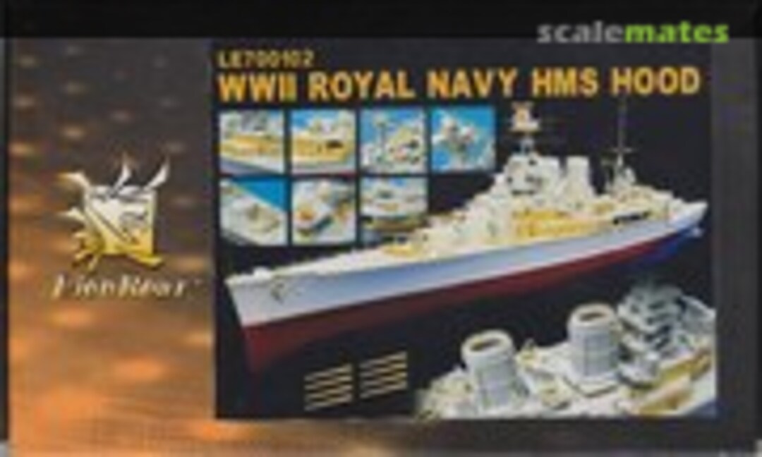1:700 WWII Royal Navy HMS Hood (Lion Roar LE700102) LE700102