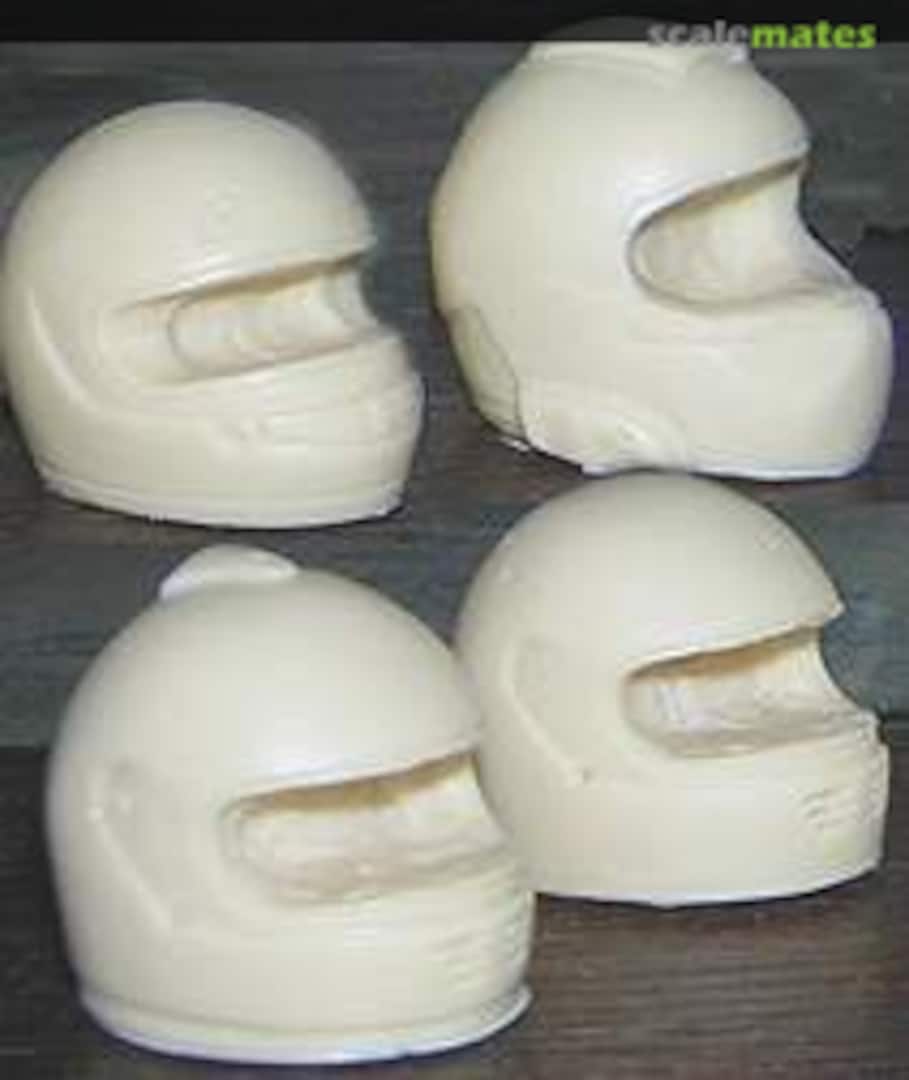 Boxart Assorted f-1 driver helmets set OSO-032 El Oso kits Boxart Assorted f-1 driver helmets set OSO-032 El Oso kits