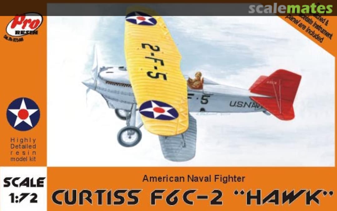 Boxart Curtiss F6C-2 "Hawk" R72-005 Pro Resin Boxart Curtiss F6C-2 "Hawk" R72-005 Pro Resin